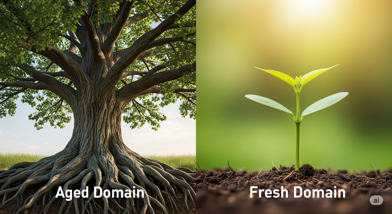 Perbedaan Aged Domain vs Fresh Domain